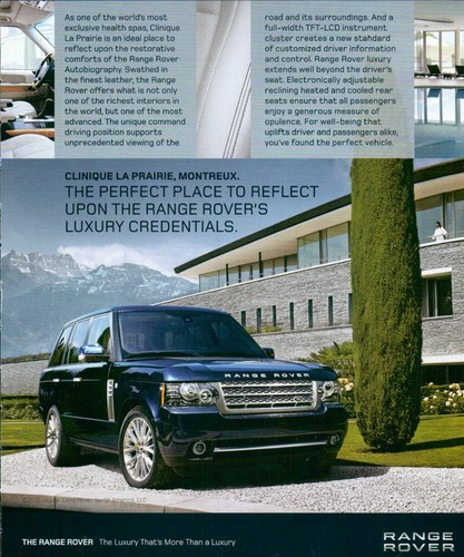 Land rover car magazine print - land,