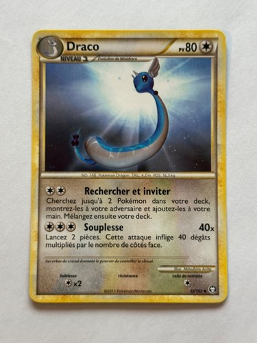 Carte pokemon draco - carte,