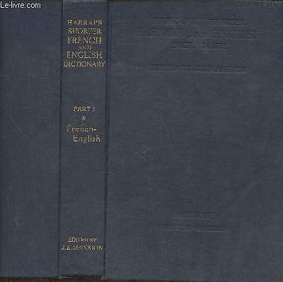 Harrap shorter part french - part,