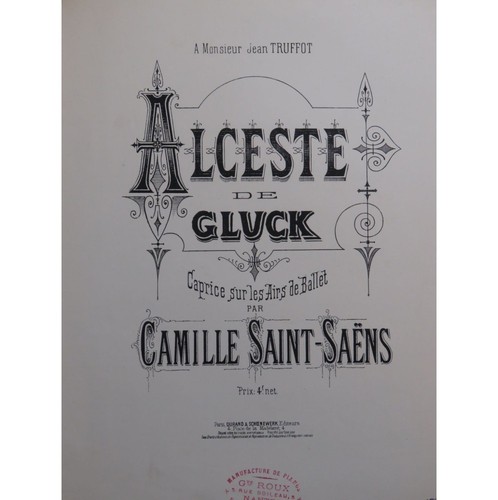 Saint saëns camille alceste - camille,