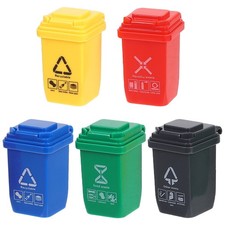  5 Pcs Mini Poubelle De