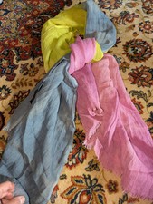 Foulard En Lin  Et Coton Marc