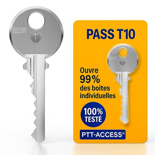Clé pass ptt - pass, t10