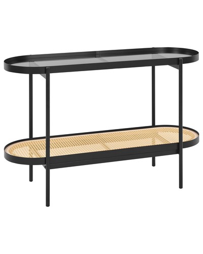Console avec plateau verre - avec, en