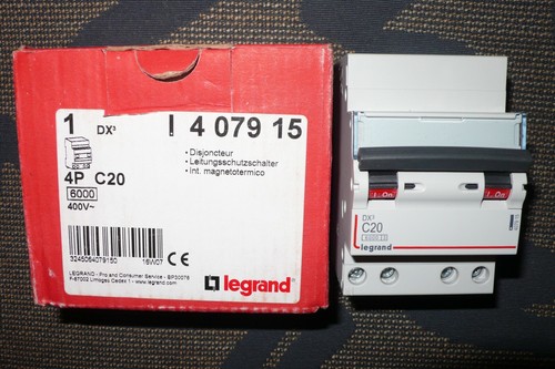 Disjoncteur tetrapolaire 20a - disjoncteur,