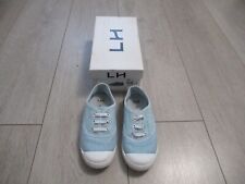 Baskets en toile bleu à paillettes Taille 29 La Halle