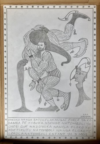Jeancy nsumbu outsider art - nsumbu,