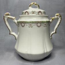 Grand pot / sucrier en porcelaine de LIMOGES JBT & cie