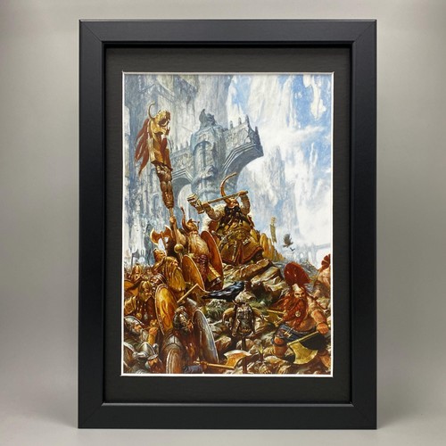 Art encadré des nains tueur - des,