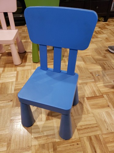Used ikea mammut kids chairs - used,