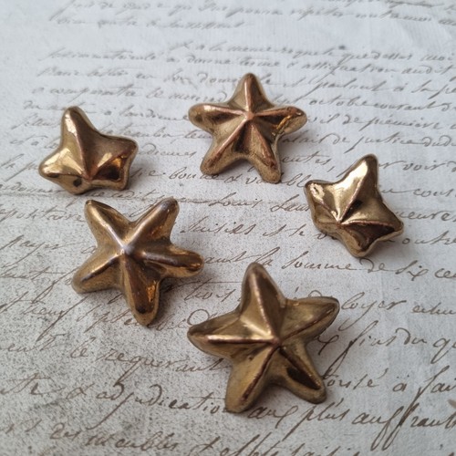 Boutons etoiles en - boutons,