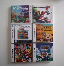 Lot jeux DS/3DS - NO GAME - Miitopia Mario Kart 7 Puzzle League Zoo Party 64
