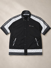 Sweat zippé manches courtes