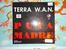 TERRA W.A.N. - PUTA MADRE - 12'' MAXISINGLE BLANCO Y NEGRO 1992