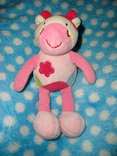 Doudou vache pink cow - doudou,