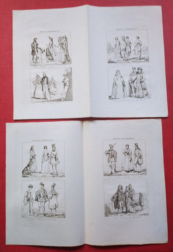Lot gravures anciennes - de,
