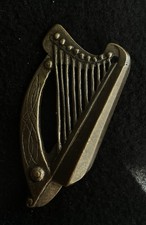 Broche Harpe Instrument Celtique - Bretagne
