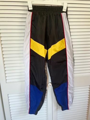 Multicolor geometric joggers - multicolor,