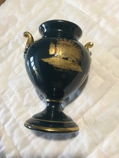 Joli petit vase Bleu Fleurs de