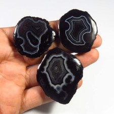 Noir Tranche Agate Pierre