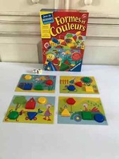 3 ⚜️ Jeu De Société & Découverte Ravensburger Formes Et Couleurs Complet
