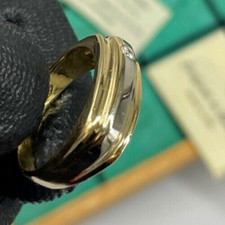 Bague Homme Femme Or Nouveau