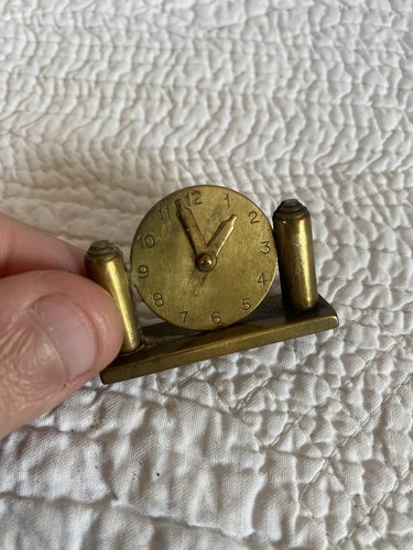 Ancienne pendule miniature - ancienne,