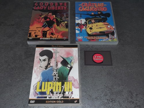 Lot dvd anime manga - anime, lupin