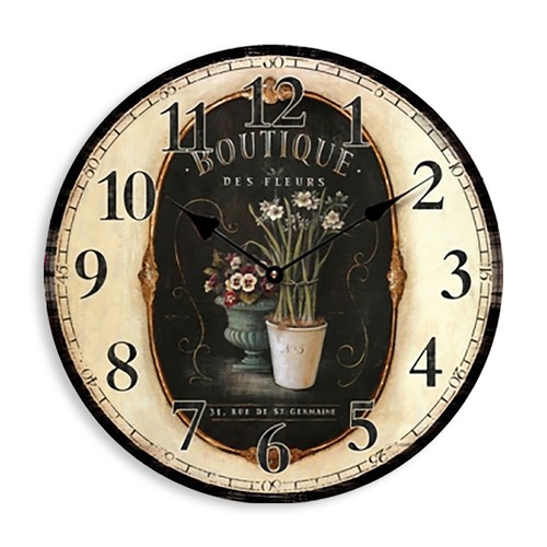 Montre bois murale style - bois,