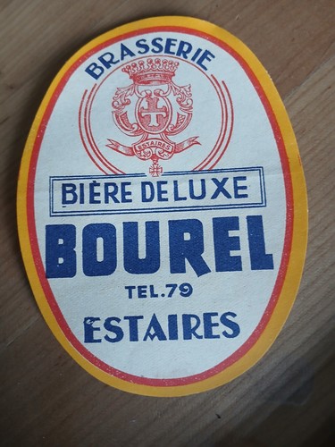 étiquette biere brasserie