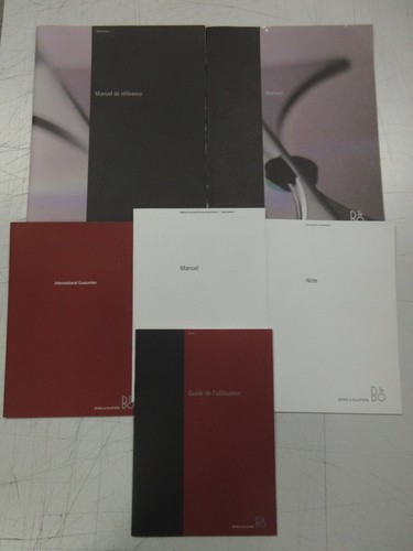 Notice bang olufsen - bo,
