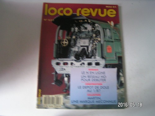 Loco revue 537 dépôt - loco,