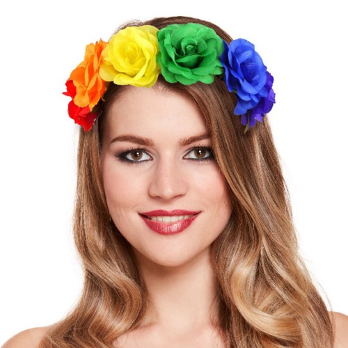 Guirlande fleurs tête - guirlande,