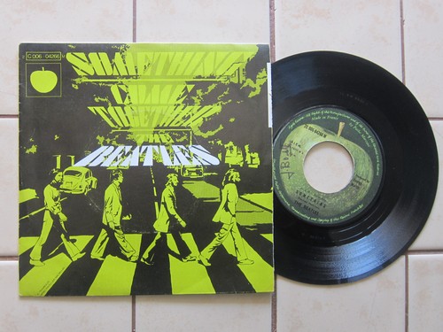 45t the beatles something - , come