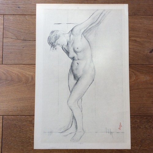 Ancienne lithographie edgar - lithographie,