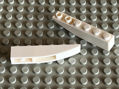 Lego star wars white slope - 2,