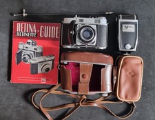 Kodak Retina IIc  Non Testé,  Sac De Transport+flash +notice +déclencheur Souple
