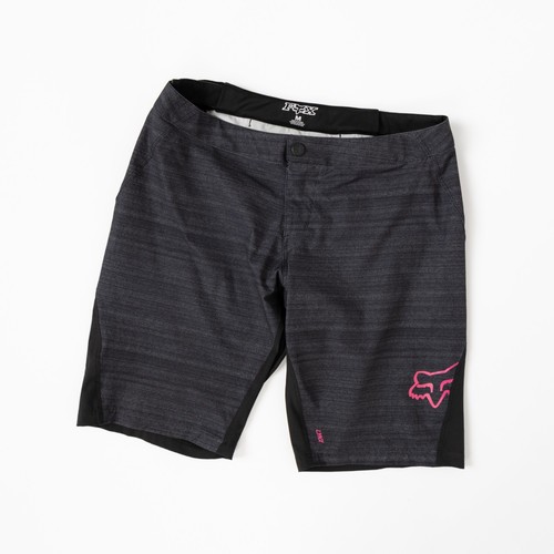 Short vtt homme fox - gris, noir