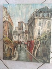 ANDRÉ BOYER  HUILE SUR TOILE