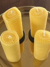 bougies en cire d’abeille