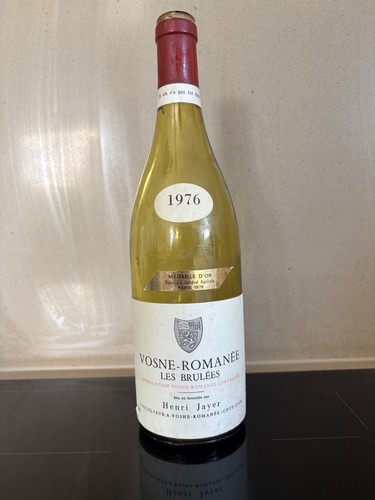 Bouteille vide vosne romanée - bouteille,
