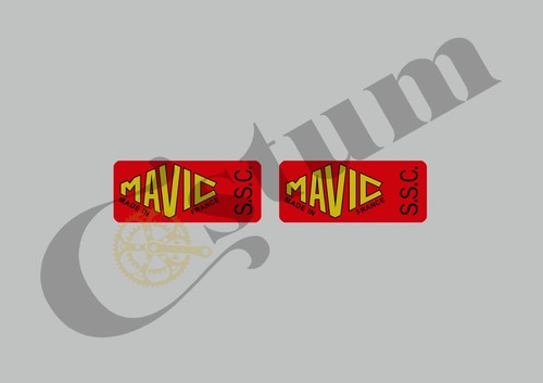 Mavic ssc stickers vélo - stickers,