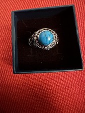 Bague En argent sertie d'une