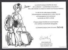 WALTHERY - NATACHA (CERTIFICAT