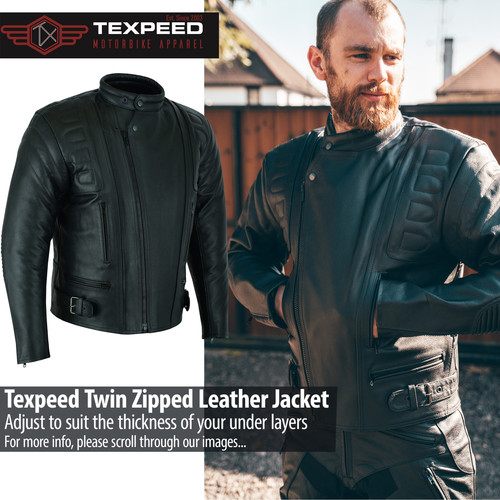 Veste cuir moto - cuir, biker