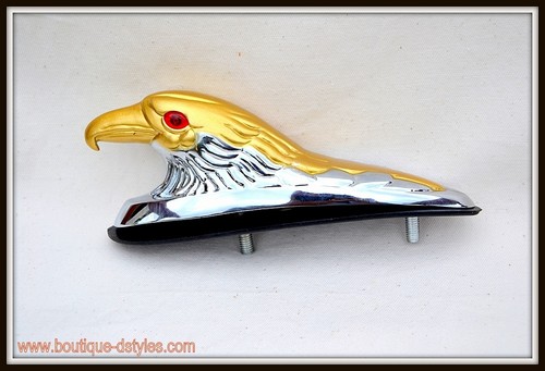 Tête aigle métal - tête,