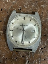 Philishave 17 Jewels Montre Vintage Ancienne en l État à Restaurer