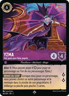 Lorcana yzma fait peur - -,