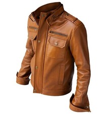 Veste de motard vintage en
