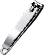 Coupe-ongles robuste en acier inoxydable homme/femme mains pieds